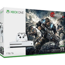 Microsoft 微软 Xbox One S 1TB 游戏主机 《战争机器4》 同捆版