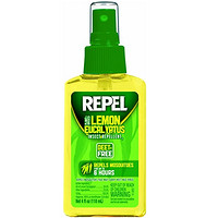 Repel Lemon Eucalyptus 柠檬桉叶油天然驱蚊液 118ml*6瓶