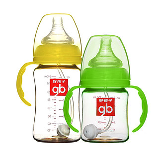 Goodbaby 好孩子 母乳实感宽口径 PPSU奶瓶 150ml+240ml