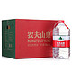 农夫山泉 饮用天然水4L 透明装1*6瓶 整箱