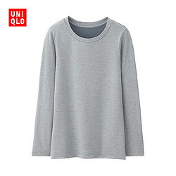 UNIQLO 优衣库 HEATTECH EXTRA WARM 172880 儿童圆领T恤