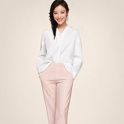 UNIQLO 优衣库 190475 女士半开领衬衫