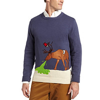 限M码：Alex Stevens Reindeer Hangover Ugly Christmas 男士针织衫