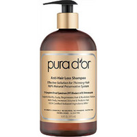 限中亚Prime会员：pura d'or Premium Organic Anti-Hair Loss 金标防脱洗发水 473ml
