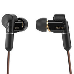 Sony 索尼 XBA-N3AP//Q CN Hi-Res高解析度 圈铁结合入耳式立体声耳机 黑色