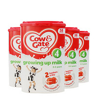 Cow&Gate 牛栏 4段 婴幼儿配方奶粉 24M+800g*4罐
