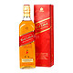  JOHNNIE WALKER 尊尼获加红牌 调配苏格兰威士忌 700ml/瓶 英国进口　