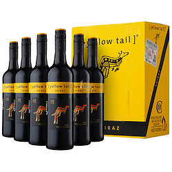 Yellow Tail 黄尾袋鼠 西拉红葡萄酒 750ml*6瓶