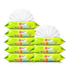 Goodbaby 好孩子WL0009 橄榄滋养婴儿卫生湿巾80片（带盖）8连包