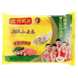 湾仔码头 香菇菜肉云吞 600g