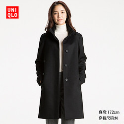 UNIQLO 优衣库 179809 女士羊毛羊绒混纺大衣