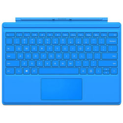 微软（Microsoft）Surface Pro 4专业键盘盖 （亮蓝色）QC7-00092