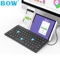 B.O.W 航世 USB无线蓝牙键盘 