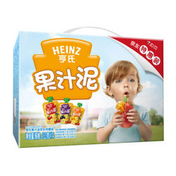 Heinz 亨氏 乐维滋果汁泥 京东特惠装礼盒 120g*14袋