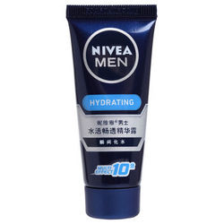 NIVEA 妮维雅 男士水活畅透精华露 10g*4件