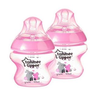 tommee tippee 汤美天地 母乳自然奶瓶 1段（0-3个月）260ml*2个