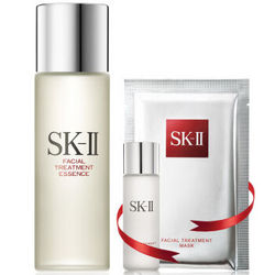 SK-II PITERA 基础护肤奇迹套装（神仙水75ml+护肤面膜1p+嫩肤清莹露30ml ）