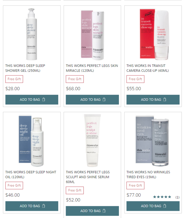 SkinCareRx  thisworks 助眠护肤专场