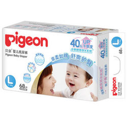 pigeon 贝亲 婴儿纸尿裤 L 68片