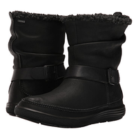 ecco 爱步 Chase II Slouch GTX 女士真皮短靴