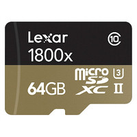 Lexar 雷克沙 Professional 1800x microSDXC存储卡 64GB 