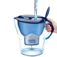 碧然德(Brita) 净水壶 净水杯 净水器 海洋蓝色3.5升台上式一壶七芯