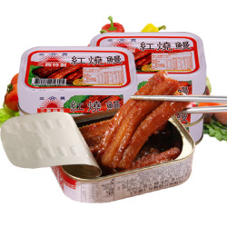 SUNSING 三兴 台湾进口 红烧鳗鱼罐头 100g*6罐装