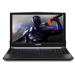 Hasee 神舟 战神 Z7M-KP7GT 15.6英寸游戏本 (i7-7700HQ、8GB、128GB+1TB、GTX 1050Ti ) 