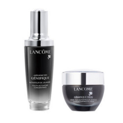 LANCOME 兰蔻  小黑瓶精华肌底液 50ml+精华肌底眼部凝霜 15ml