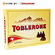 TOBLERONE瑞士三角 巧克力礼盒（牛奶巧克力含蜂蜜及巴旦木糖+黑巧克力含蜂蜜及巴旦木糖） 6*100g/盒 *2件