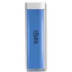 PADO 半岛铁盒 U2200 超安全迷你移动电源 晶彩系列 晶莹蓝