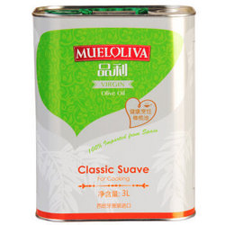 【京东超市】西班牙进口 品利（MUELOLIVA）中级初榨橄榄油 3L