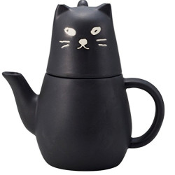 sunart 动物系列 SAN2121 黑猫茶壶 套装