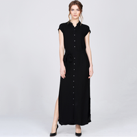 URBAN REVIVO WE29R7BN001 女士衬衫裙