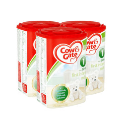 Cow&Gate 牛栏 1段 婴幼儿奶粉 900克*3罐