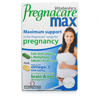 Vitabiotics Pregnacare 女性孕期复合营养片+深海鱼油胶囊(加强版)56片+28粒