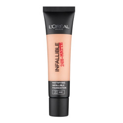 L'OREAL PARIS 巴黎欧莱雅 Infallible 24H-Matte Mattifying 控油粉底液 35ml