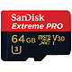 新低价：SanDisk 闪迪 至尊超极速移动 MicroSDXC TF存储卡  64GB（95Mb/s，86M/s）