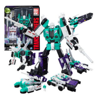Hasbro 孩之宝 变形金刚 泰坦战争 领袖级 C0286 六面兽