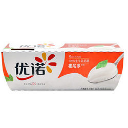 Yolplait 优诺 果层多 风味酸乳 原味 100g*3盒*18件+凑单品