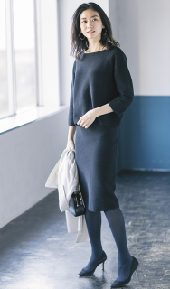 UNIQLO 优衣库 195953 女士七分袖针织衫