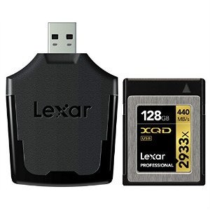 Lexar 雷克沙 Professional 2933x 128GB XQD 2.0 存储卡