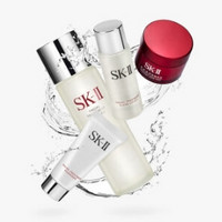 SK-II 晶透修护+细嫩弹润 礼盒装组合（套装内含神仙水 230ml+嫩肤清莹露 30ml+肌源赋活修护精华霜 15g等）