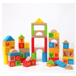 Hape E8312 大颗粒益智拼插积木80粒