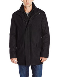 Calvin Klein Men's Wool-Blend Stadium Jacket