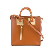 SOPHIE HULME Square Tote 女士真皮单肩包