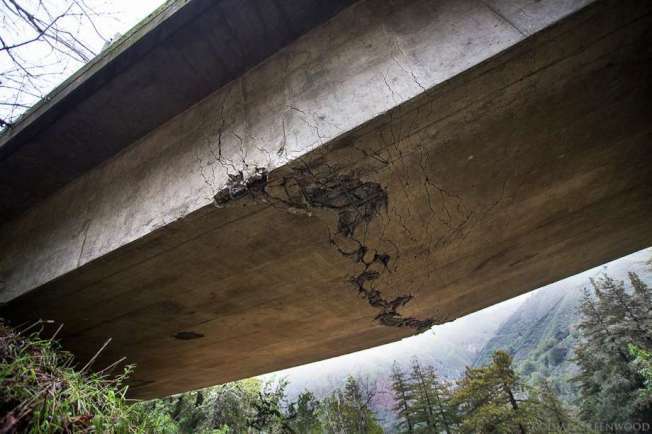 出行提示: 美国一号公路菲佛峡谷大桥报废