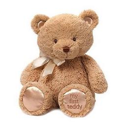  Gund My First Teddy Bear婴儿毛绒玩具熊 15英寸 褐色