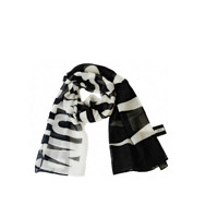 MOSCHINO 100% Wool Long Scarf 羊毛围巾