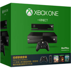 Microsoft 微软 Xbox One 动感家庭欢乐套装（带 Kinect +3款免费游戏）